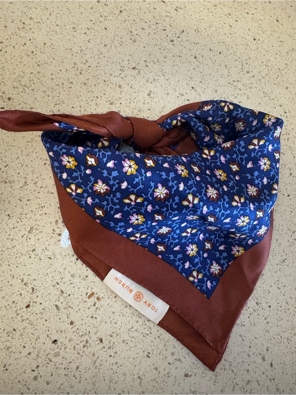 Tory Burch Bandana Silk Scarf